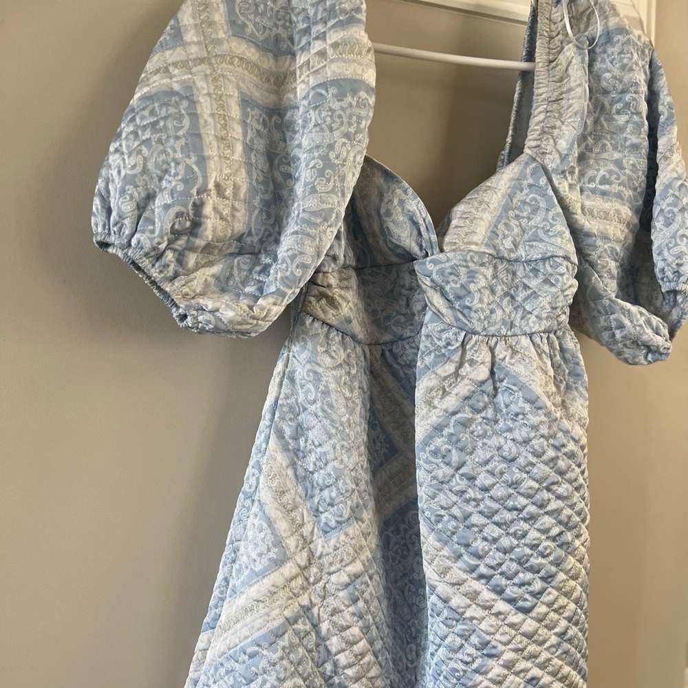 En Saison quilted print dress - Picture 3 of 6